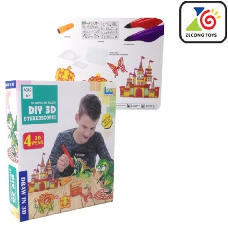 JUEGO DE PEGAMENTOS 3D