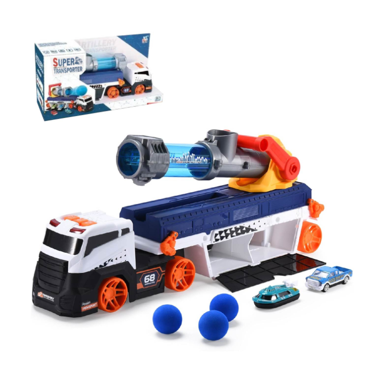 CAMION CON LANZADOR LUZ Y SONIDO