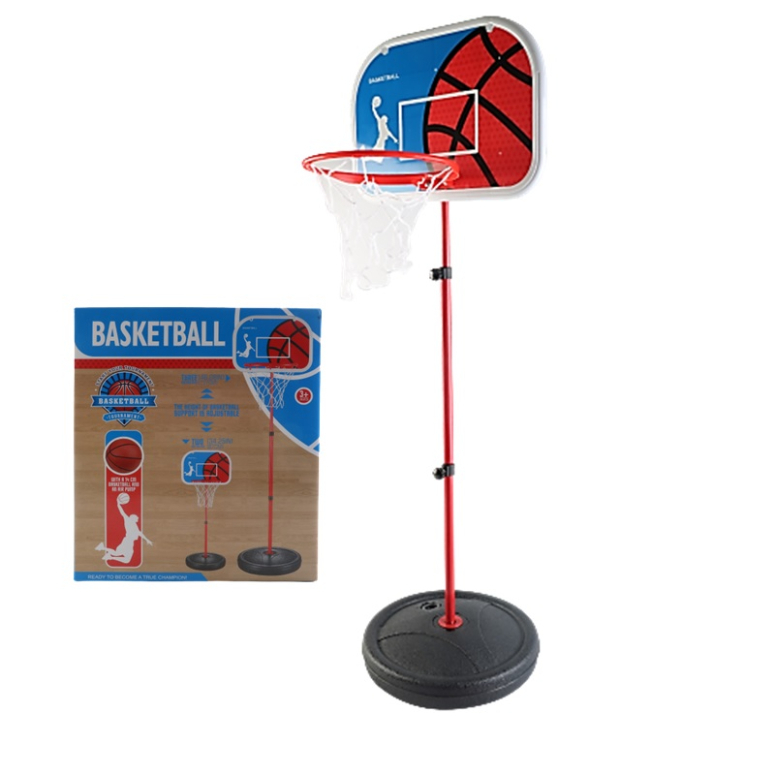 SET DE BASQUETBALL CON BASE Y PELOTA 117 CM