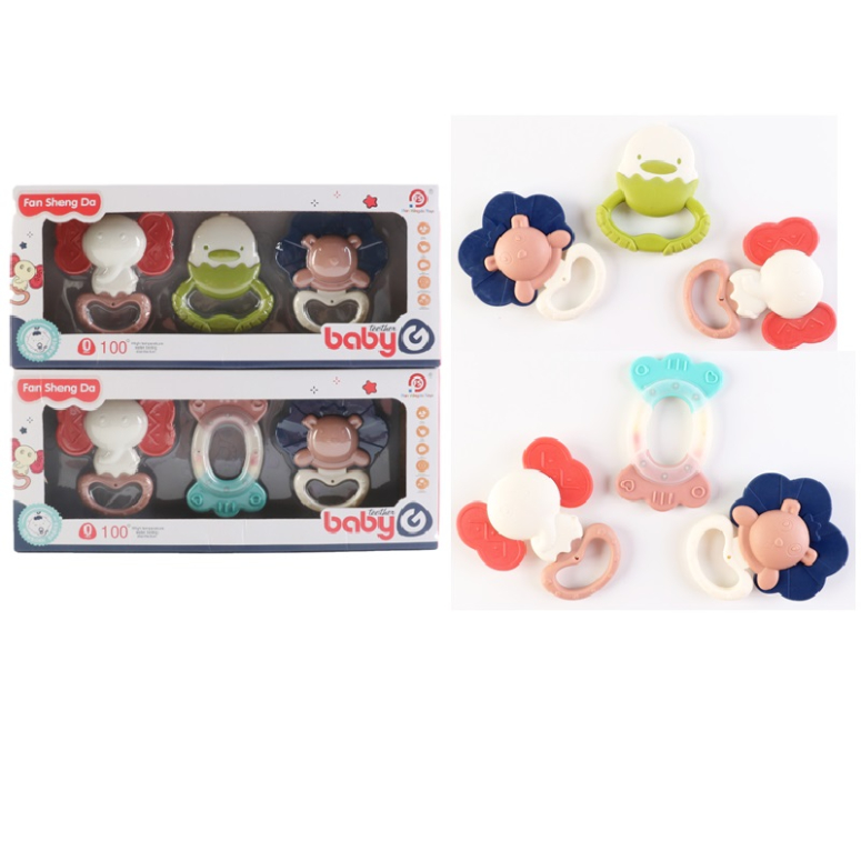 SONAJEROS PARA BEBE 3 PIEZAS