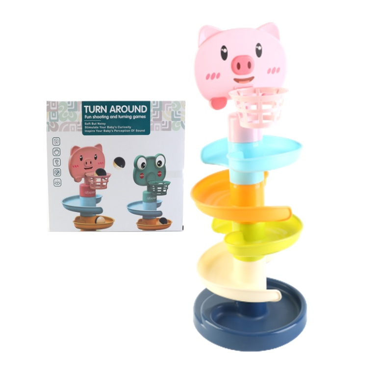 JUEGO TOBOGAN Y PELOTAS FIGURA ANIMALITO