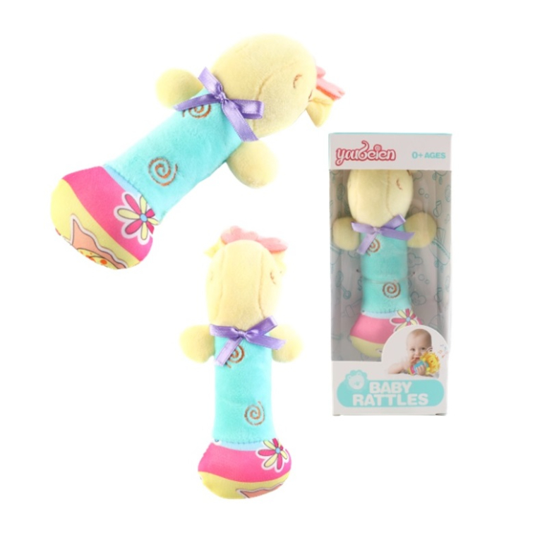 SONAJEROS PARA BEBE CON FORMA DE ANIMALITO