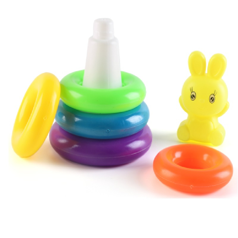JUEGO DE LANZAMIENTO DE AROS FORMA DE CONEJO