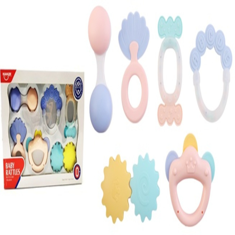 SONAJEROS PARA BEBE 6 PCS