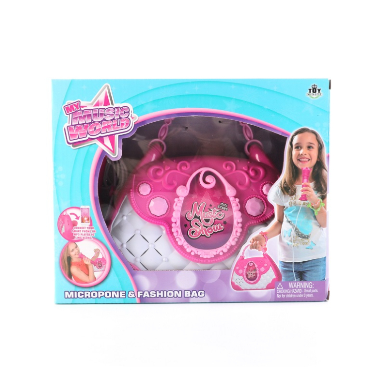 BOLSO DE NINA CON MICROFONO