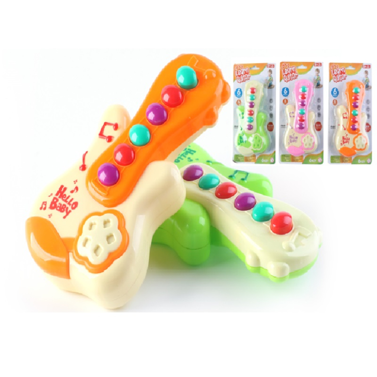GUITARRA PARA BEBE SONIDO Y COLORES