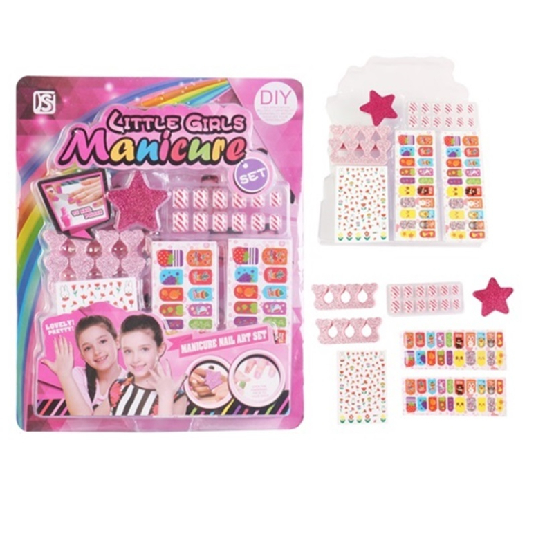 SET DE UNAS Y STICKERS