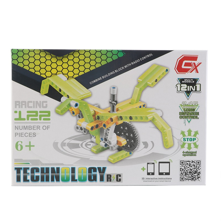 BLOQUES PARA ARMAR AVE MECANO 122 PIEZAS