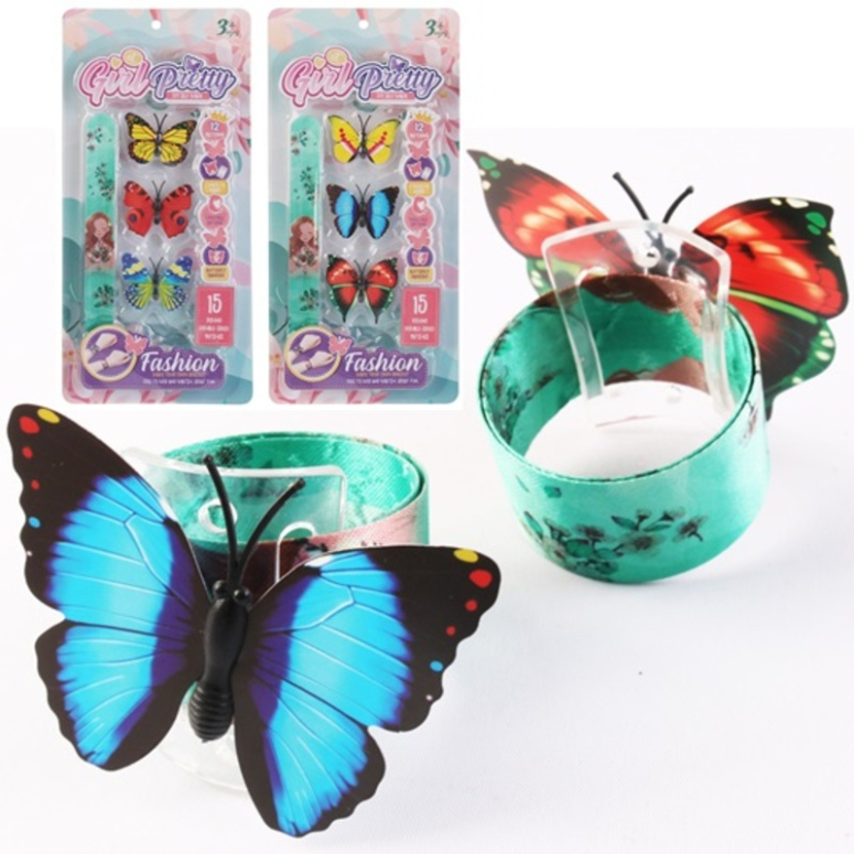 CREA TUS BRAZALETES FORMA MARIPOSA