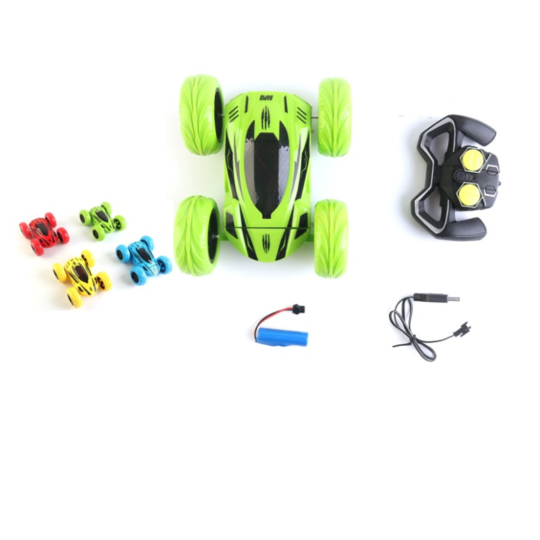 AUTO DE ACROBACIAS A CONTROL REMOTO LUZ Y SONIDO