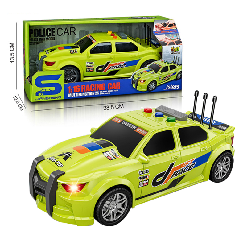 SUPER AUTO DE CARRERA CON LUCES Y SONIDOS EN CAJA