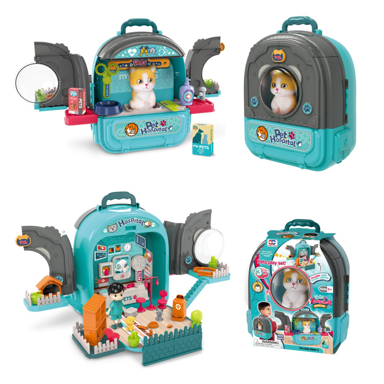 SET DE MASCOTAS 3 EN 1