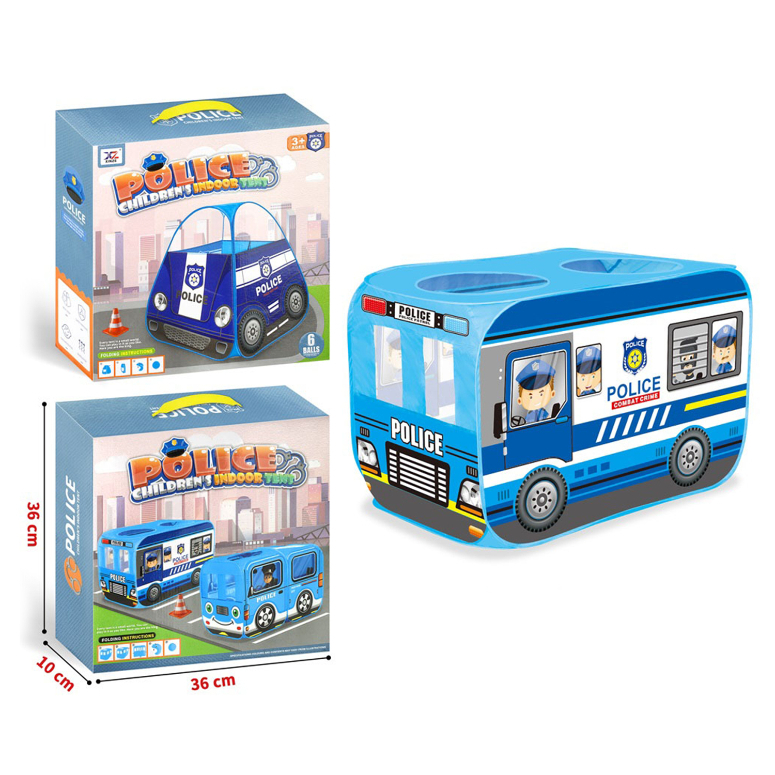 CARPA DE AUTOBUS DE POLICIA
