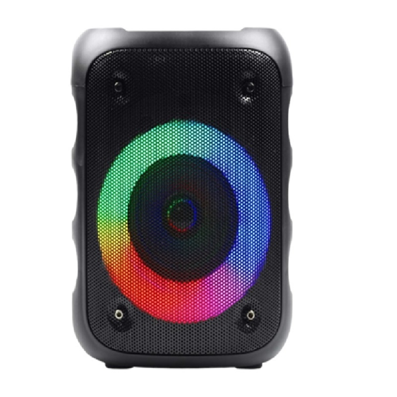 PARLANTE BT CON LUCES RGB RECARGABLE