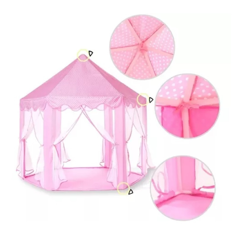 CARPA FORMA CASTILLO PARA NINA