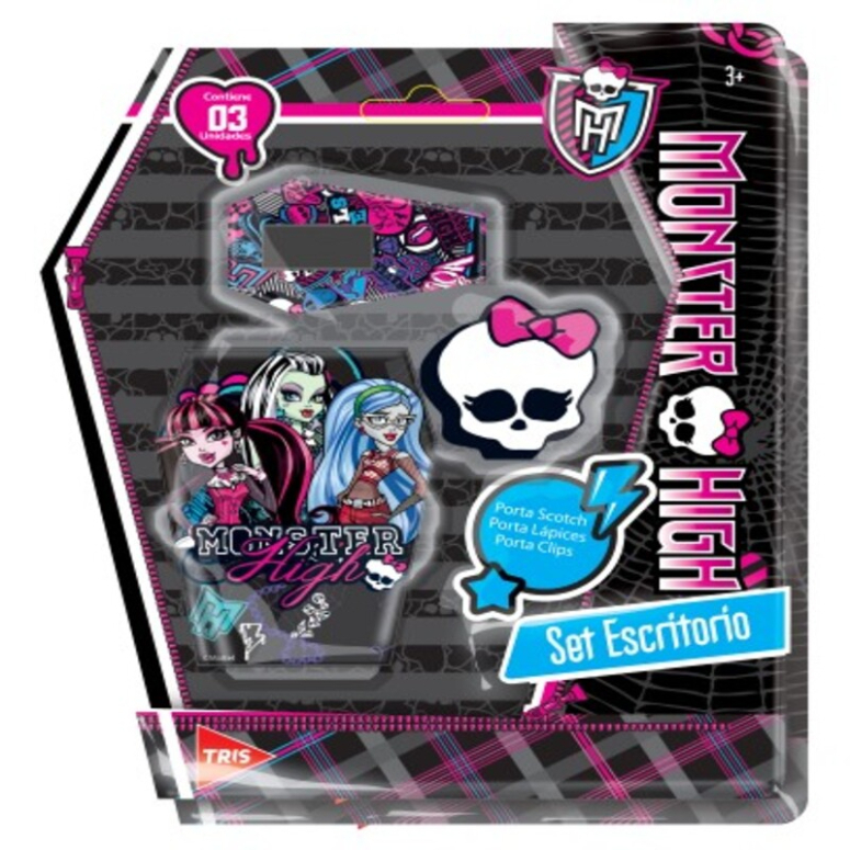 SET ESCRITORIO MONSTER HIGH 3PZA