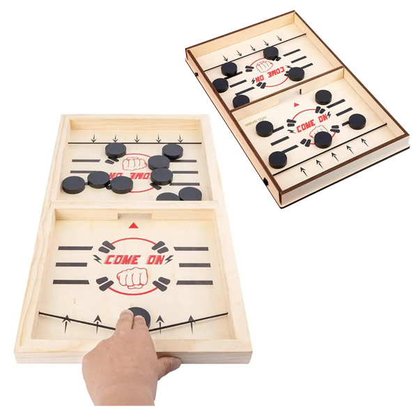 JUEGO MINI HOCKEY TRASPASA LAS FICHAS TAMANO L