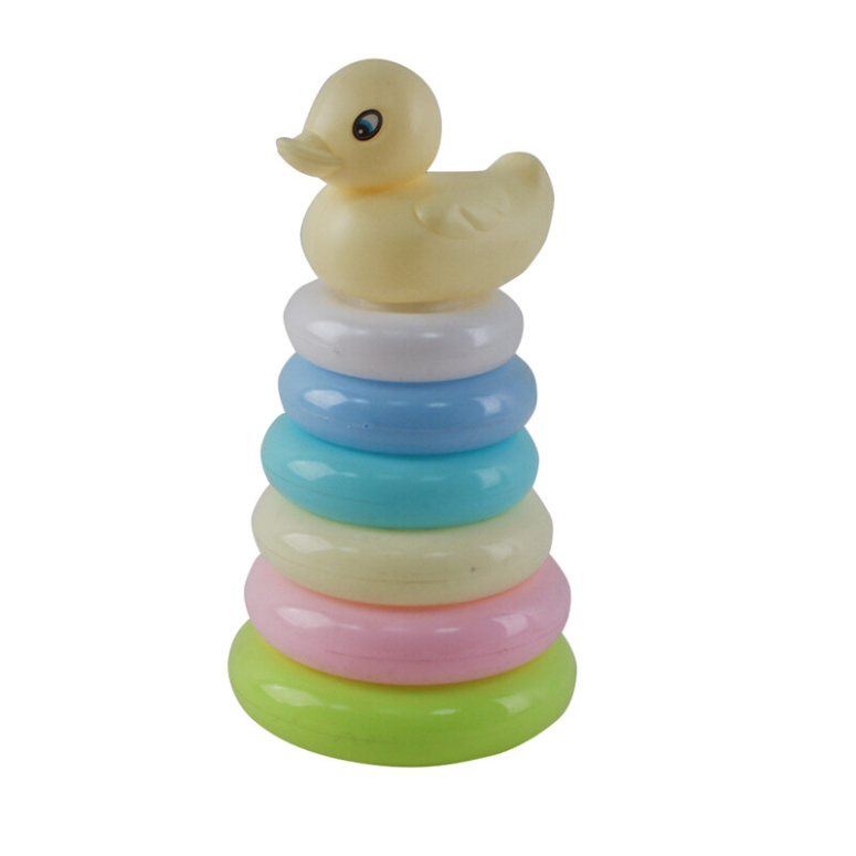 ARGOLLAS ARCOIRIS CON PATITO