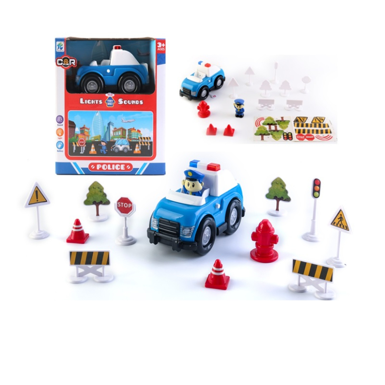 SET POLICIA CON FIGURA Y ACCESORIOS