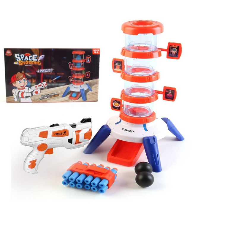 LANZA DARDOS CON TORRE DE OBJETIVOS