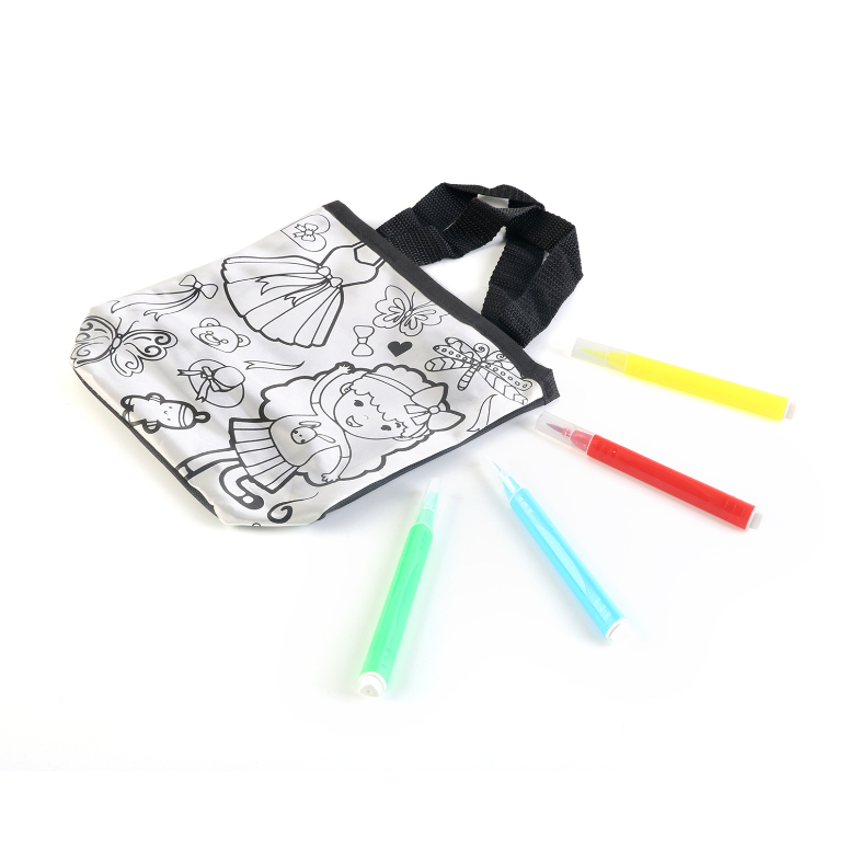 SET CON BOLSO PARA COLOREAR