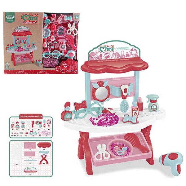 MESA DE BELLEZA Y ACCESORIOS