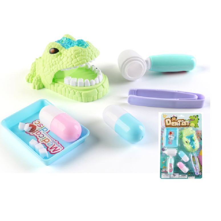SET DE DENTISTA COCODRILO
