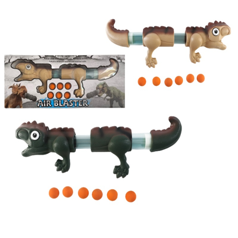 LANZA PELOTAS EN FORMA DE DINOSAURIO