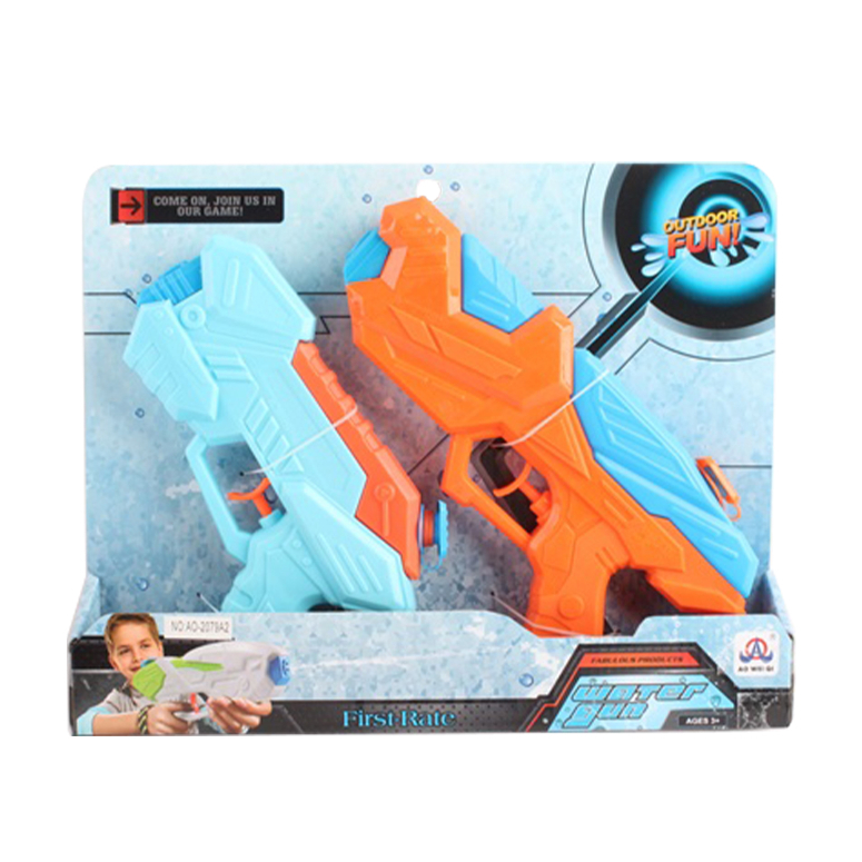 SET DE 2 LANZA AGUA ATRACTIVOS COLORES EN CAJA 