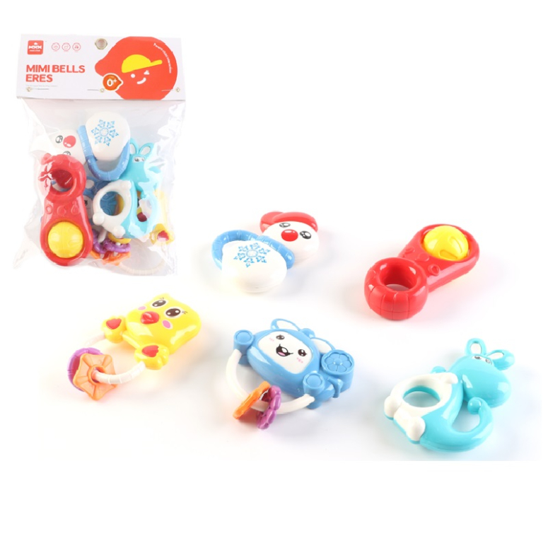 SONAJEROS PARA BEBE 5 PIEZAS