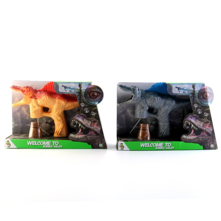 LANZA BURBUJAS DE DINOSAURIO