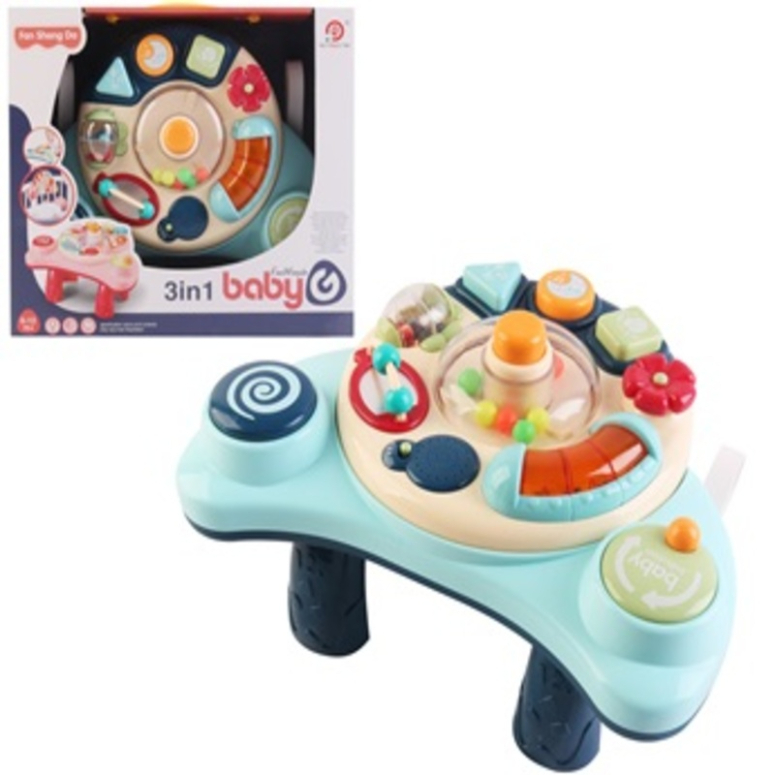 MESA INTERACTIVA BEBE MUSICA SONIDO Y LUCES