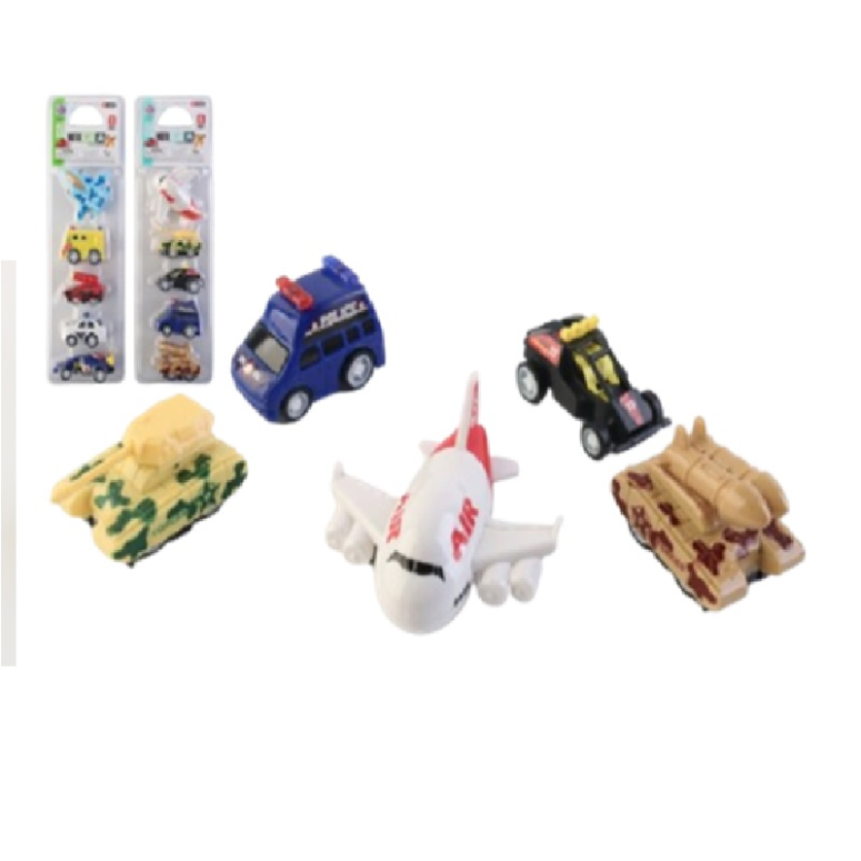 SET CON 5 AUTOS A FRICCION