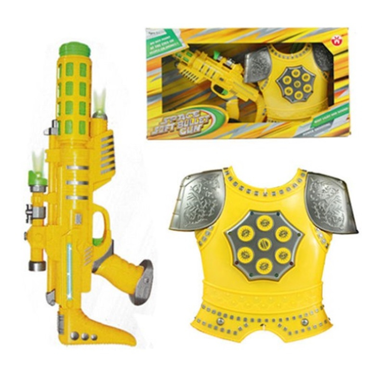 JUEGO ESPACIAL PISTOLAS Y ARMADURA