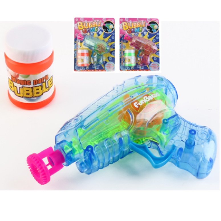 SET DE LANZA BURBUJAS CON LUZ