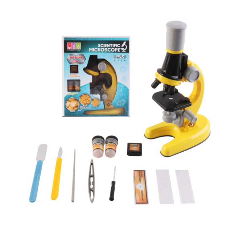 JUEGO DE MICROSCOPIO