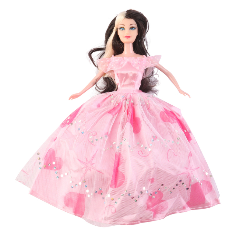 MUNECA CON VESTIDO FASHION