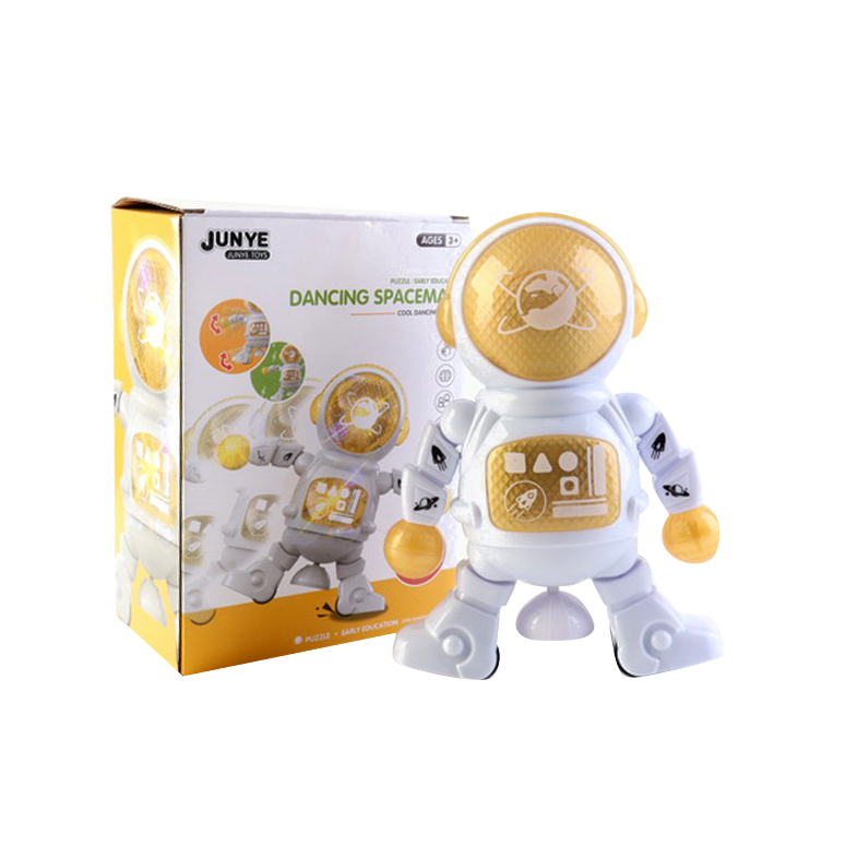 ROBOT BAILARIN CON MUSICA Y LUCES EN CAJA