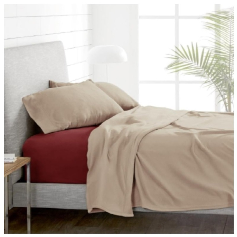 JUEGO DE SABANAS POLAR COMPOSE  FRAZADAS CORAL PO