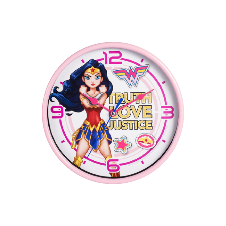 RELOJ MURAL DC WONDER WOMAN JUSTICE WB001084 MED