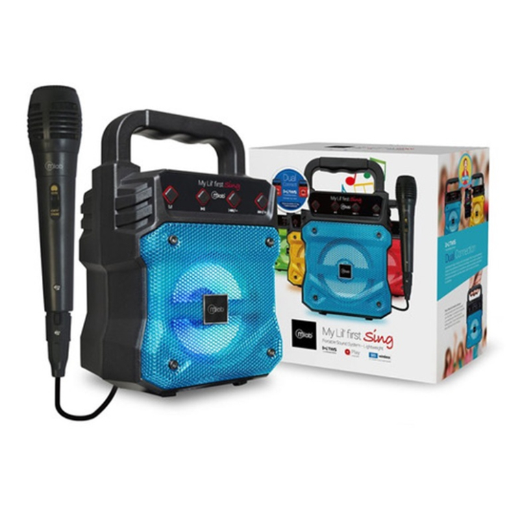 MLAB KARAOKE MY LIL FIRST SING CON MIC CABLE BLUE