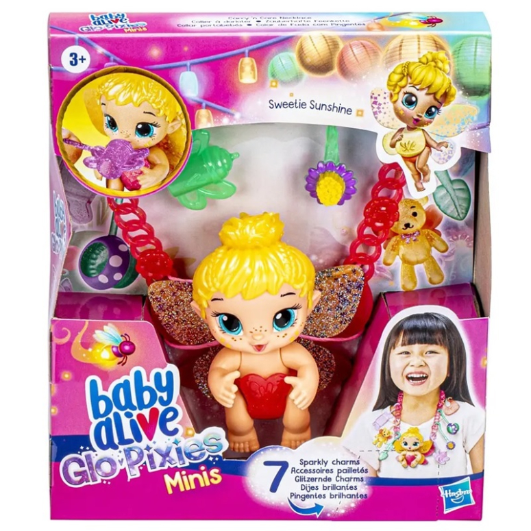 BABY ALIVE GLO PIXIES DIJES BRILLANTES COLLAR