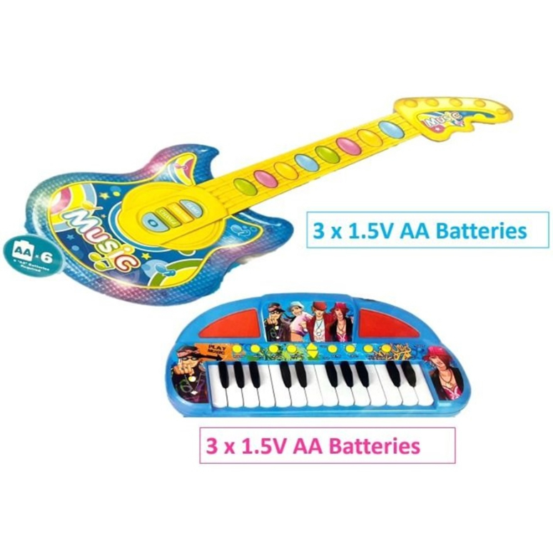 SET TECLADO Y GUITARRA