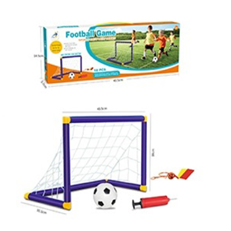 JUEGO DE ARCO DE FUTBOL 45 CM CON PELOTA