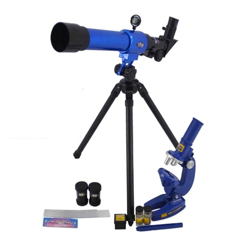 JUEGO DE TELESCOPIO Y MICROSCOPIO