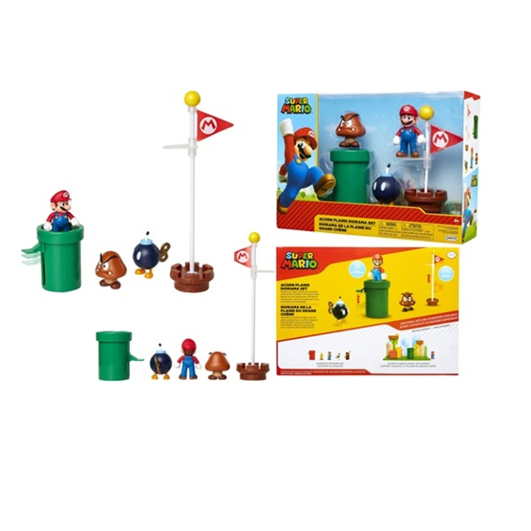 NINTENDO SET SUPER MARIO ACORN 6CM