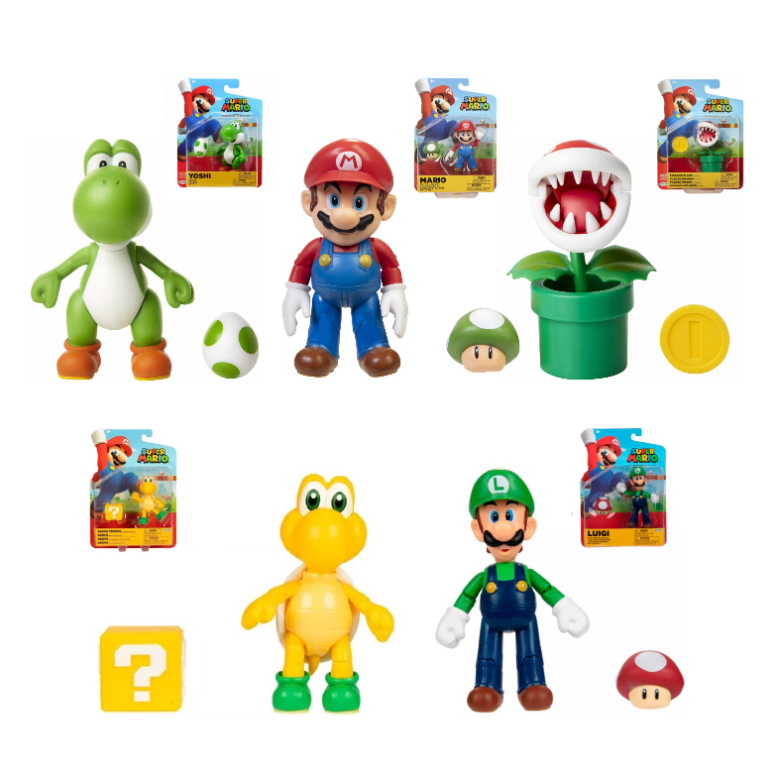 FIGURA NINTENDO SUPER MARIO 10CM SURTIDO