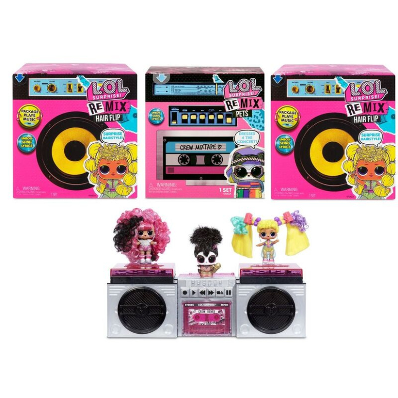 LOL SURPRISE REMIX HAIRFLIP TOTS