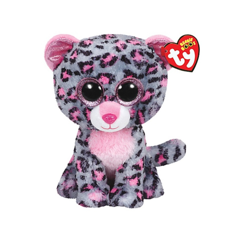 LEOPARDO ROSADO MEDIANO BEANIE BOOBS