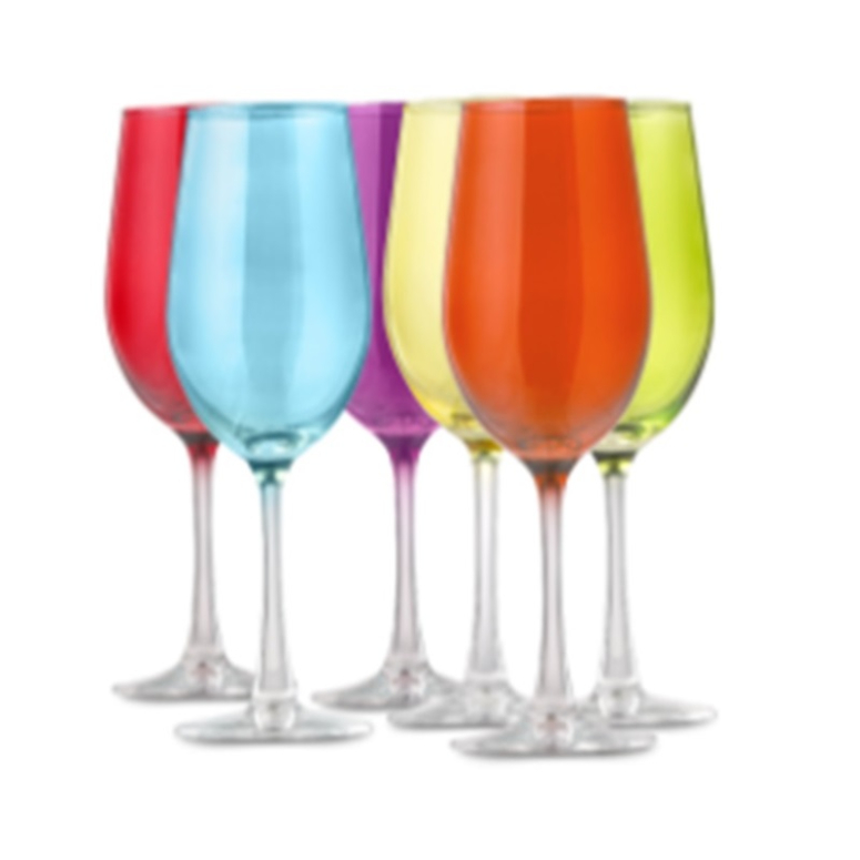 CRISTAR SET 6 COPAS MIXED VINO 320cc